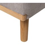 Ixia Svetlo siva raztegljiva sedežna garnitura iz šenilje 178 cm – | Shoptok.si
