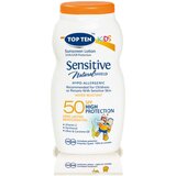 Top Ten sensitive spf 50 dečiji losion za sunčanje 200ml Cene