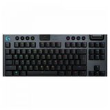 Logitech G915 x lightspeed tkl wireless gaming keyboard - black - us int'l - 2.4GHZ/BT - EMEA28i-935 - tactile Cene