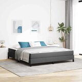 Krevet s opruga kutije Tamno siva 180 x 200 cm tkanina | shoptok.hr