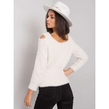 RUE PARIS Sweater-LC-SW-7033.27X-ecru | Shoptok.si