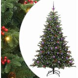  Umjetno božićno drvce Zelena 210 cm PVC i Metal i Plastika | shoptok.hr