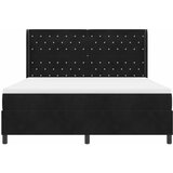  Krevet s opruga kutije s madracem Crna 180 x 200 cm Baršun | shoptok.hr