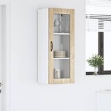  Zidni stakleni ormarić LUCCA Hrast sonoma 40 x 31 x 100 cm | Eponuda.com