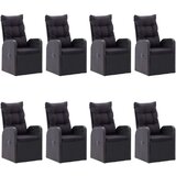  9-dijelni vrtni blagovaonski set crni | shoptok.hr