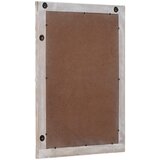  Zidno ogledalo Pravokutni Bijela 70 x 50 cm Čvrsto drvo manga | shoptok.hr