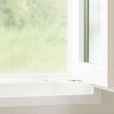vidaXL Ograda proti insektom Bela PVC 112 x 500 cm Trda Ograja za vrt | Shoptok.si