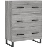  Komoda boja hrasta sonome 69,5 x 34 x 90 cm konstruirano drvo | shoptok.hr