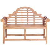 vidaXL Vrtna klupa 127 x 58 5 x 92 5 cm od masivne tikovine | shoptok.hr