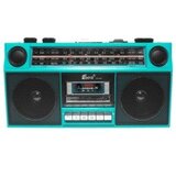  EPE FP-830 Old Style prijenosni retro radio s kasetofonom, Bluetoothom i USB-om – zeleni | shoptok.hr
