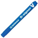 DONAU permanentni marker DO737000110PL D-Signer V, rez.kon. moder 10 KOS | Shoptok.si