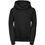 RUSSELL Czarna bluza dziecięca z kapturem Hooded Sweatshirt | Shoptok.si