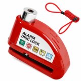 Home & Marker Protivlomna ključavnica za kolo z 110 dB alarmom, senzorjem gibanja, vodoodpornim ohišjem iz zlitine in hitrim zaklepanjem | ALERTOLOCK Rdeča, (5000374794) | Shoptok.si