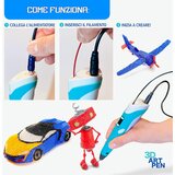 THE ITALIAN HOME profesionalno 3D pero z 12 pla barvami odprta embalaža | Shoptok.si