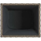  Vrtne sadilice 2 kom siva 36 x 30 x 32 cm od poliratana | shoptok.hr
