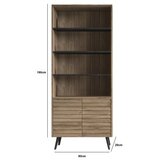 Hanah home polica za knjige frn 7009