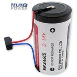 Telit Power Baterija Litijum ER34615 sa konektorom za toplotna merila TE Siemens 2WR5 3.6V 1 | Eponuda.com