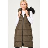 Dewberry Z6741 LADIES VEST-KHAKI Cijene