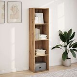 vidaXL Knjižna omara artisan hrast 40x30x152 cm inženirski les | Shoptok.si
