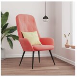  Stol za sproščanje roza žamet | Shoptok.si