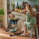 Kinderkraft hranilica FOLDEE, siva | shoptok.hr
