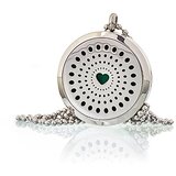  Aromaterapevtska ogrlica – Harmonija srca, 30 mm - Majhna pozornost - Birma - Dan žena | Shoptok.si