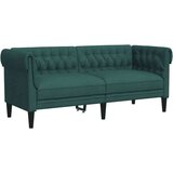 vidaXL 3-dijelni set sofa tamnozeleni od tkanine | shoptok.hr