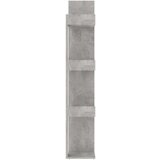 Ormarić za knjige siva boja betona 86x25 5x140 cm od iverice | shoptok.hr
