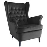  Fotelja HARRY - baršun - crna | shoptok.hr