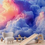  Foto tapeta - Clouds Like Painted: Artistic Brushes of Dawn Painting the Sky 200x140 | shoptok.hr