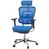 MID.YOU Pisarniški Stol Ergohuman, Modra | Shoptok.si