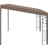  Zidna sjenica 4 x 3 x 2,5 m smeđe-siva | shoptok.hr