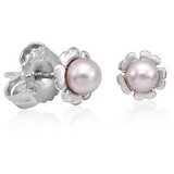  Ženske majorica cies pink pearl biserne srebrne mindjuše 4 mm ( 16286.44.2 000.010.1 ) Cene
