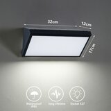  Brilagi-LED prigušiva spoljašnja zidna svetiljka TRIANGLE 1xE27/6W/230V 2700-6500K IP65 crna | Eponuda.com