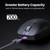 Ugreen brezžična miška 5000 DPI 2.4G+BT - črna, (21161990) | Shoptok.si