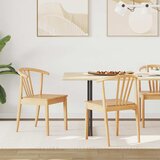  Stolac za blagovanje 2 pcs Prirodna Čvrsto drvo | shoptok.hr