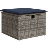 vidaXL 4-dijelni set vrtnih sofa od poliratana s jastucima sivi | shoptok.hr