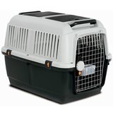 MP BERGAMO bracco travel 5 transporter za ljubimce sa metalnim vratima, 81x60x61.5cm, sivo-crni Cene