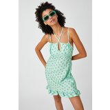 Koton Thin Straps Frilly Mini Dress Cene