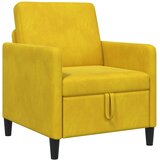 SOFA s pohranom Žuta 72 x 78 x 87 cm Poliester | shoptok.hr