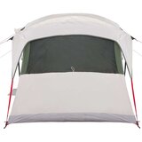  Obiteljski šator s krovom Bijela i zelena 435 x 255 x 216 cm | Eponuda.com