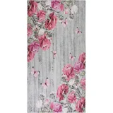 Vitaus Ružičasti/sivi periv tepih 160x230 cm Blooming Roses –