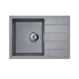 Minotti Granitna sudopera MILO METRO 62x44 Diamond grey sa sifonom | ePonuda.com