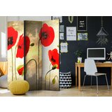  Paravan u 3 dijela - Golden Field of Poppies [Room Dividers] 135x172 | shoptok.hr
