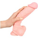 Medical Silicone Medicinski - medicinski silikonski dildo (24cm) - prirodan | shoptok.hr