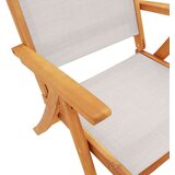 vidaXL 5-dijelni vrtni blagovaonski set od drva bagrema i tekstilena | shoptok.hr