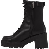 Guess Gležnarji z vezalkami 'LUAI' črna / srebrna | Shoptok.si