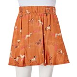  Dječja suknja boja konjaka 128 | shoptok.hr