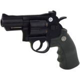 Pištolj za igru Revolver ZP-5 sa metom i mekanim patronama - crni | shoptok.hr