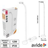 Avide led stoječa talna svetilka 12w nevtralno bela | Shoptok.si